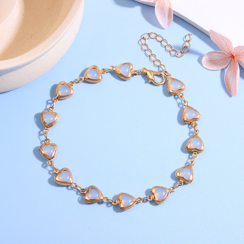 Charmante herzförmige Statement-Armband Karnz