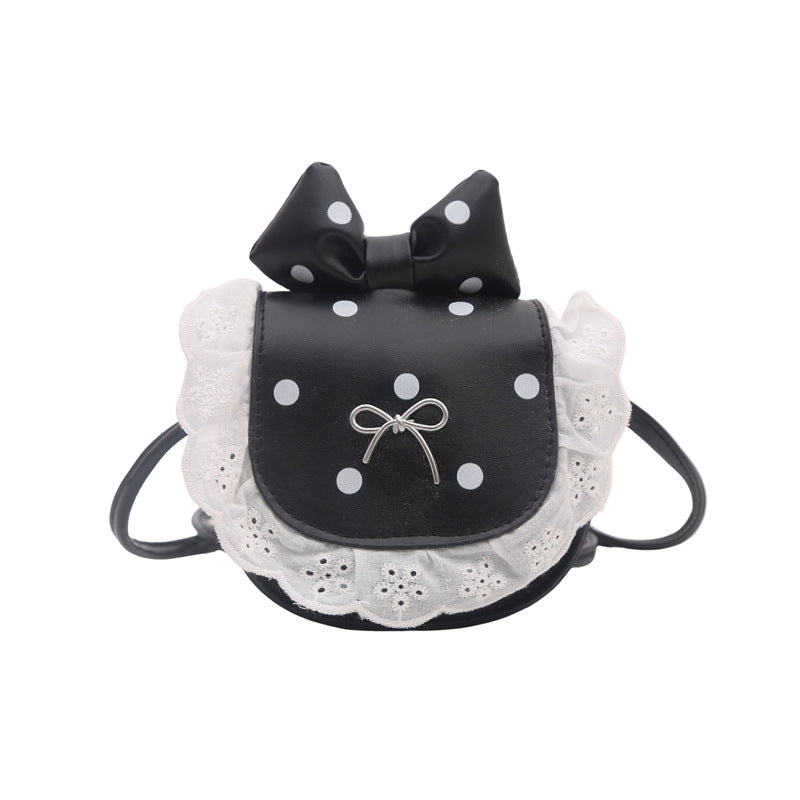 Verspielte Mini-Crossbody-Tasche mit Schleifenverzierung