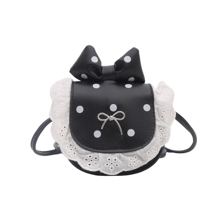 Verspielte Mini-Crossbody-Tasche mit Schleifenverzierung