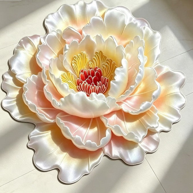 Floral Shape Badematte