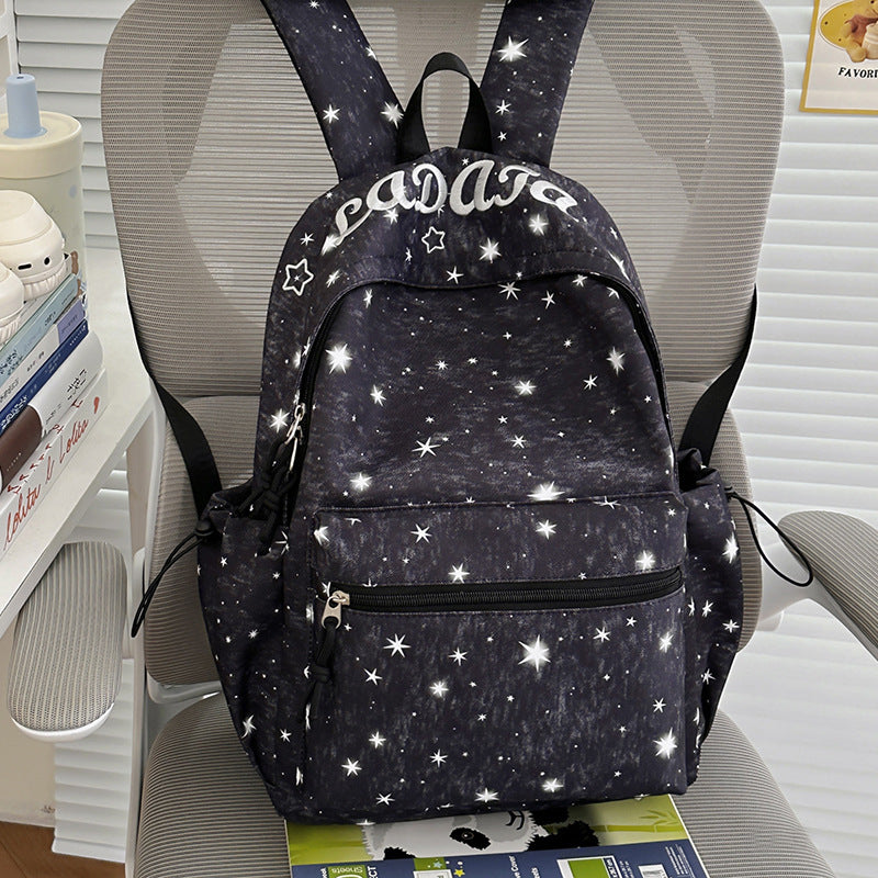 Stylischer Rucksack mit Sternenmuster Karnz 1791205224