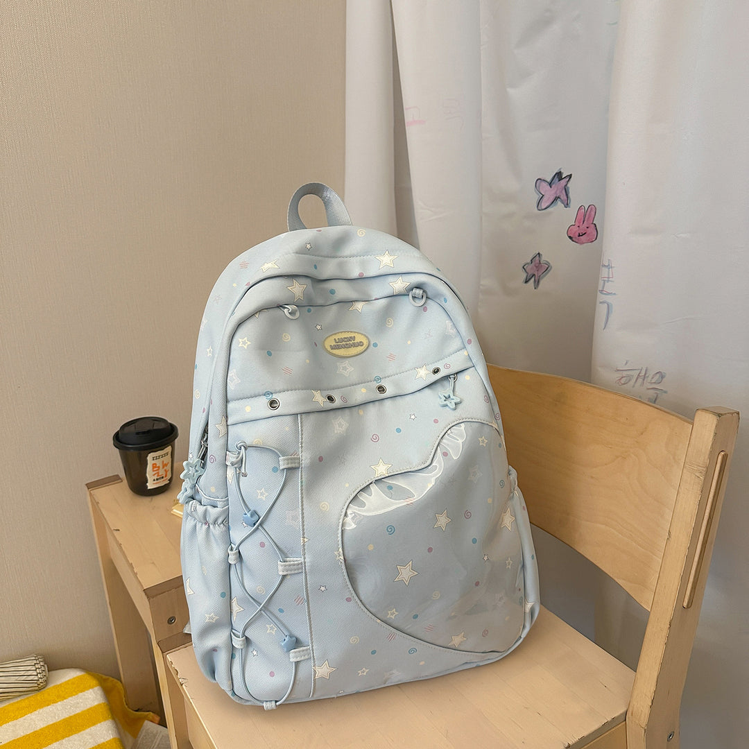Herz-Applikation Freizeit Rucksack Karnz
