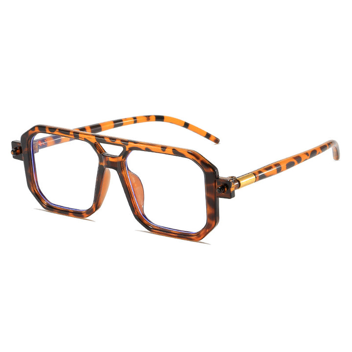 Fette achteckige Rahmenbrille Karnz