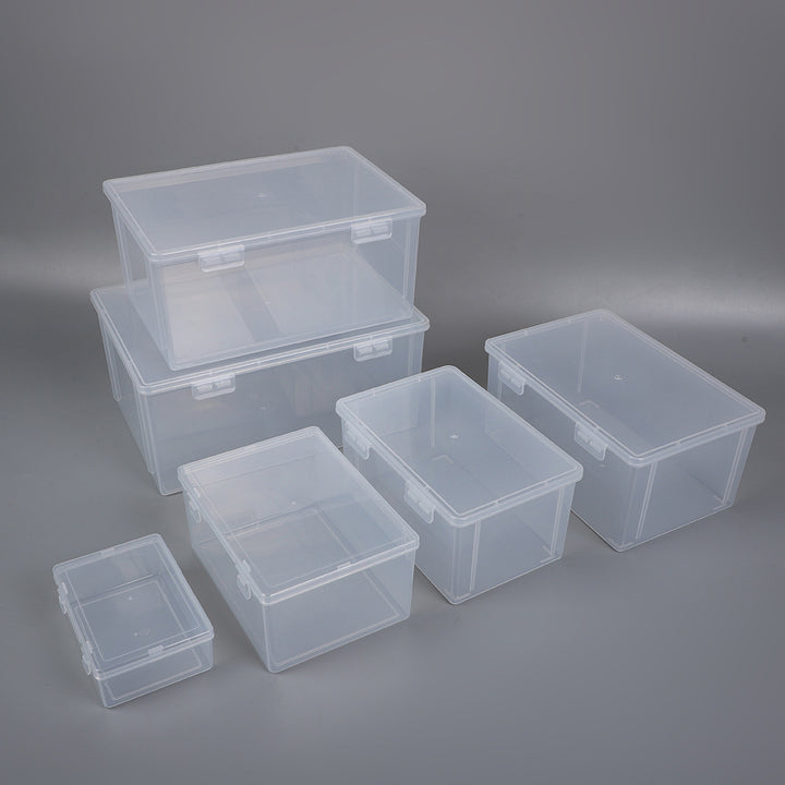 Große transparente Aufbewahrungsbox Karnz