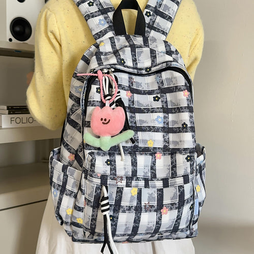 Blumenmuster Alltags-Rucksack Karnz