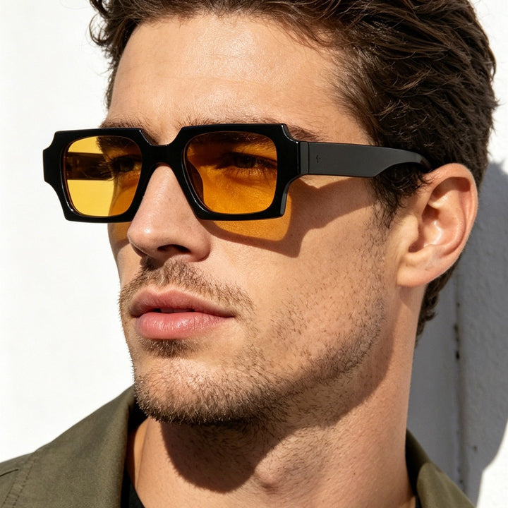 Damen Sonnenbrille im modernen Quadrat-Design Karnz