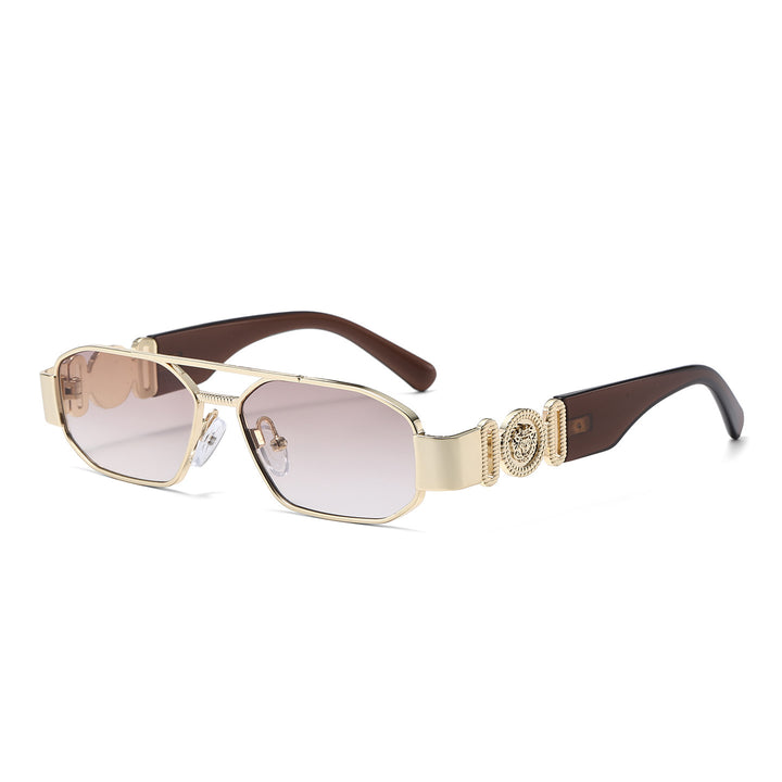 Stylische Übergroße Achtkantige Sonnenbrille Karnz