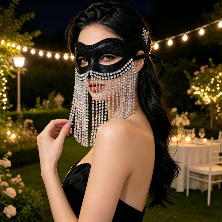 Pailletten Maske