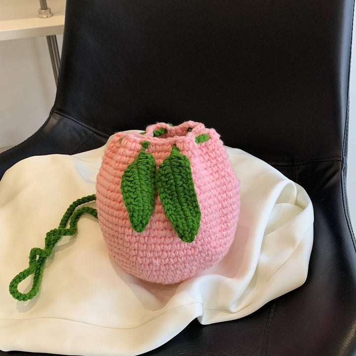 Kreative gehäkelte Obsttasche