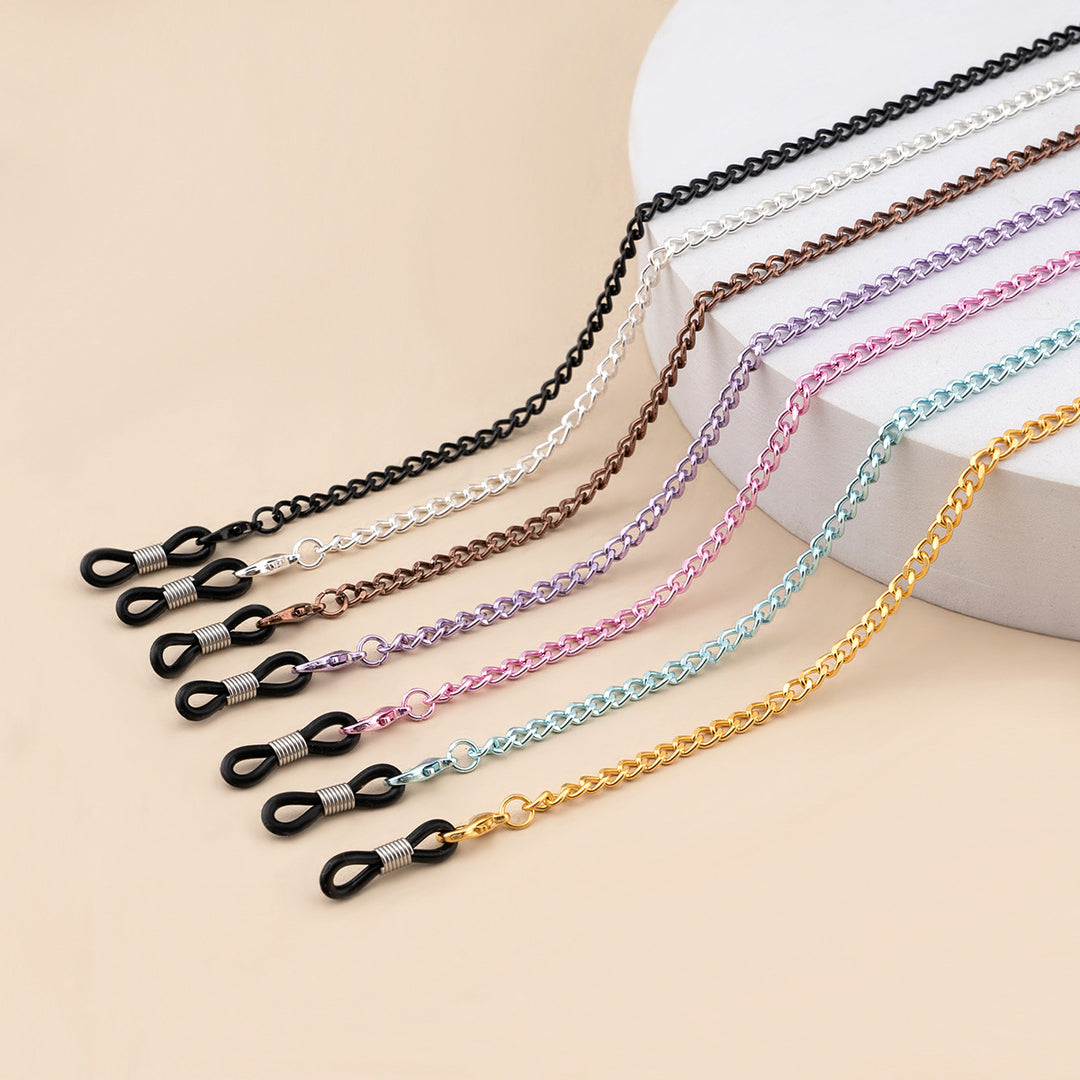 Stylische Metall Augenweide Kette Karnz