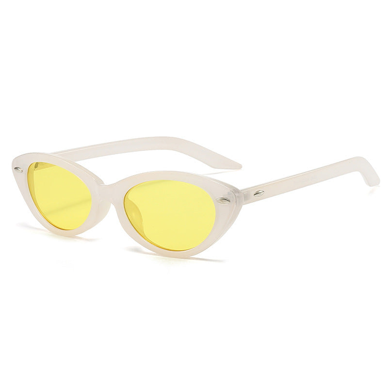 Vintage-inspirierte Katzenaugen-Sonnenbrille Karnz