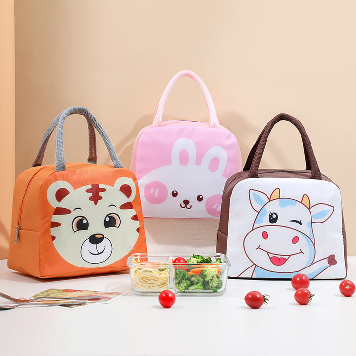 Niedlicher Kaninchen-Design isolierter Lunchbeutel