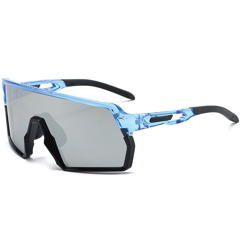 Damen Sportliche Rennbrille mit innovativem Rahmen und hochreflektierenden Gläsern Karnz