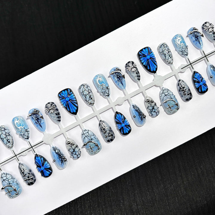 Künstlerisches Gel Press-On Nagel Set