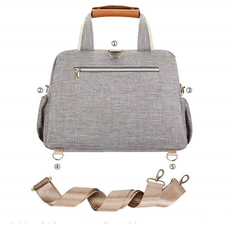 Damen Wickeltasche mit integriertem Wickelunterlage Karnz