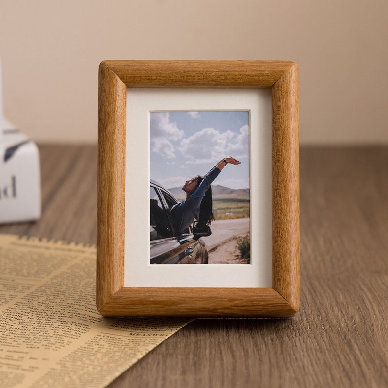 Premium Holzfoto-Rahmen für die Wohnkultur