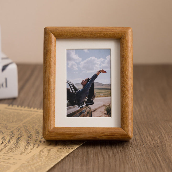Premium Holzfoto-Rahmen für die Wohnkultur