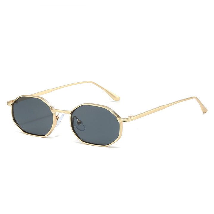 Retro Geometrische Sonnenbrille Karnz