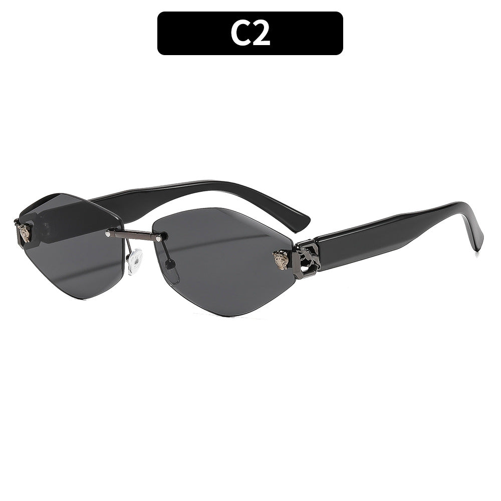 Elegante hexagonale Augen eyewear