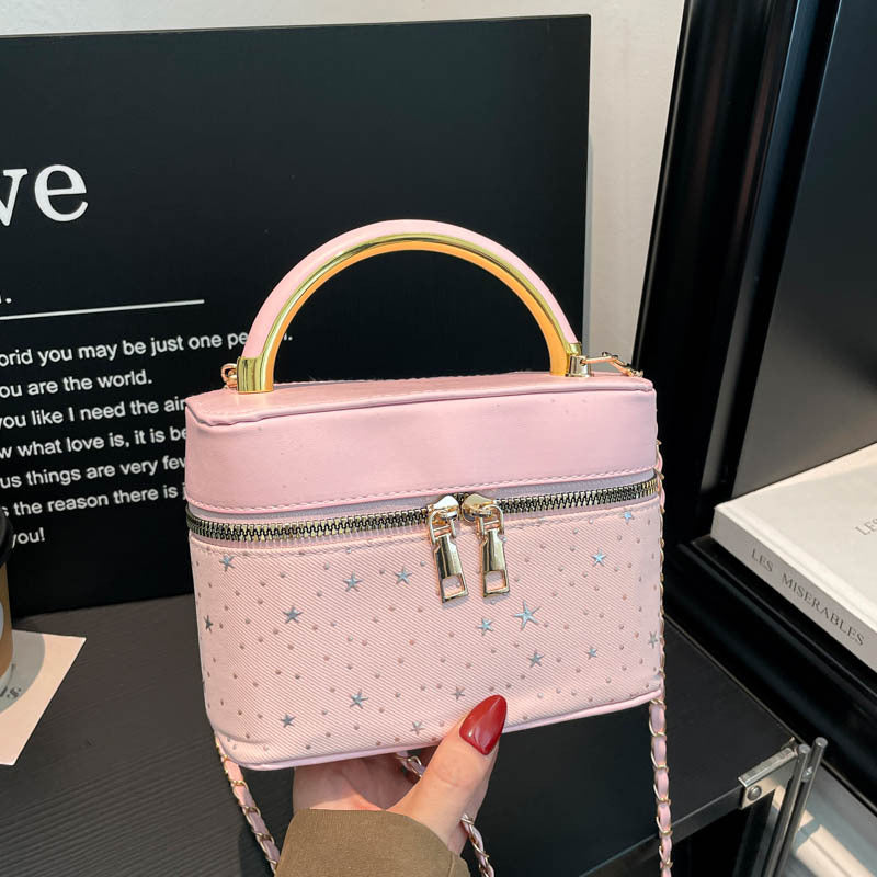 Elegante Sternen-Design-Handtasche