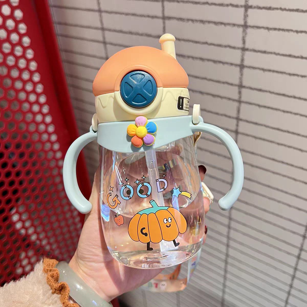Damen Kindergerechte Trinkflasche Karnz