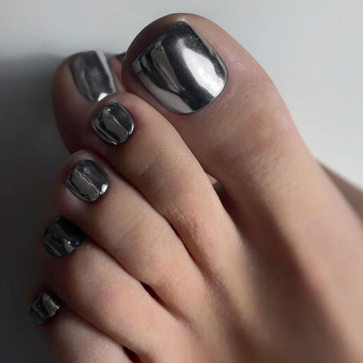 Premium Metallic Fußnagel Set Karnz