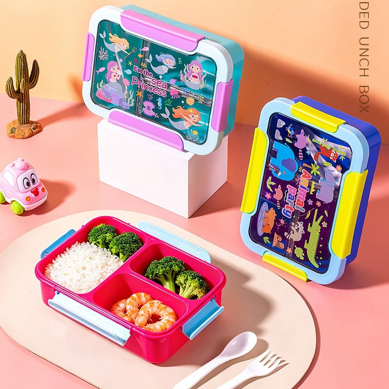 Spaß-Themen Multi-Sektion Bento Lunch Box