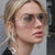 Damen Oversize Sonnenbrille mit modernem Design und hochgradigem UV-Schutz Karnz