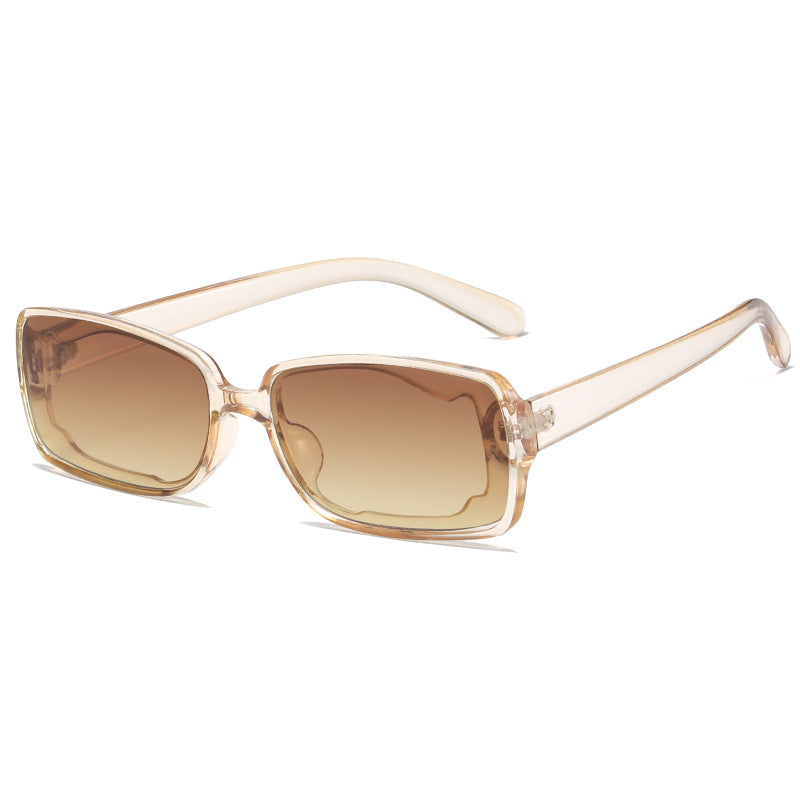 Damen modische Sonnenbrille mit futuristischem Design Karnz