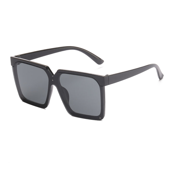 Damen große quadratische Sonnenbrille mit modernem Design Karnz