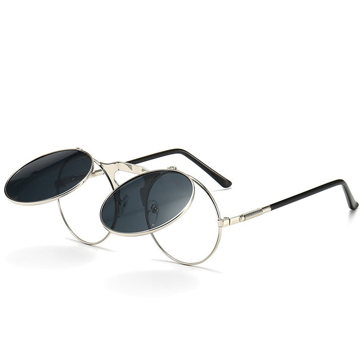 Unisex Sonnenbrille mit innovativem Doppel-Design Karnz