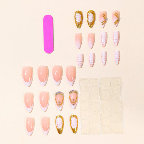 Elegantes dekoratives Gel-Nagelkunst-Set Karnz