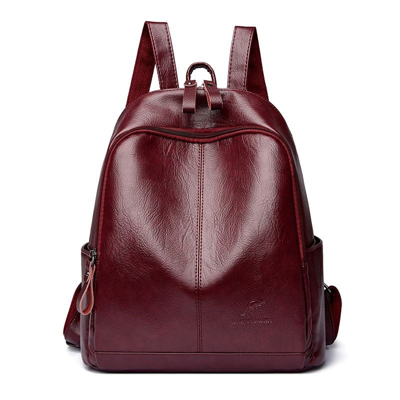 Damen Stilvolle Leder Rucksack Karnz