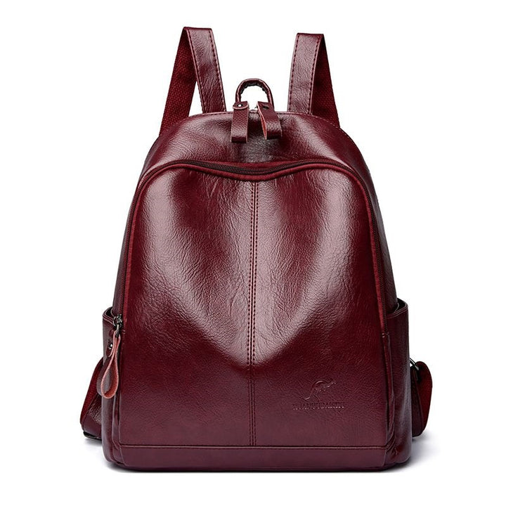Damen Stilvolle Leder Rucksack Karnz