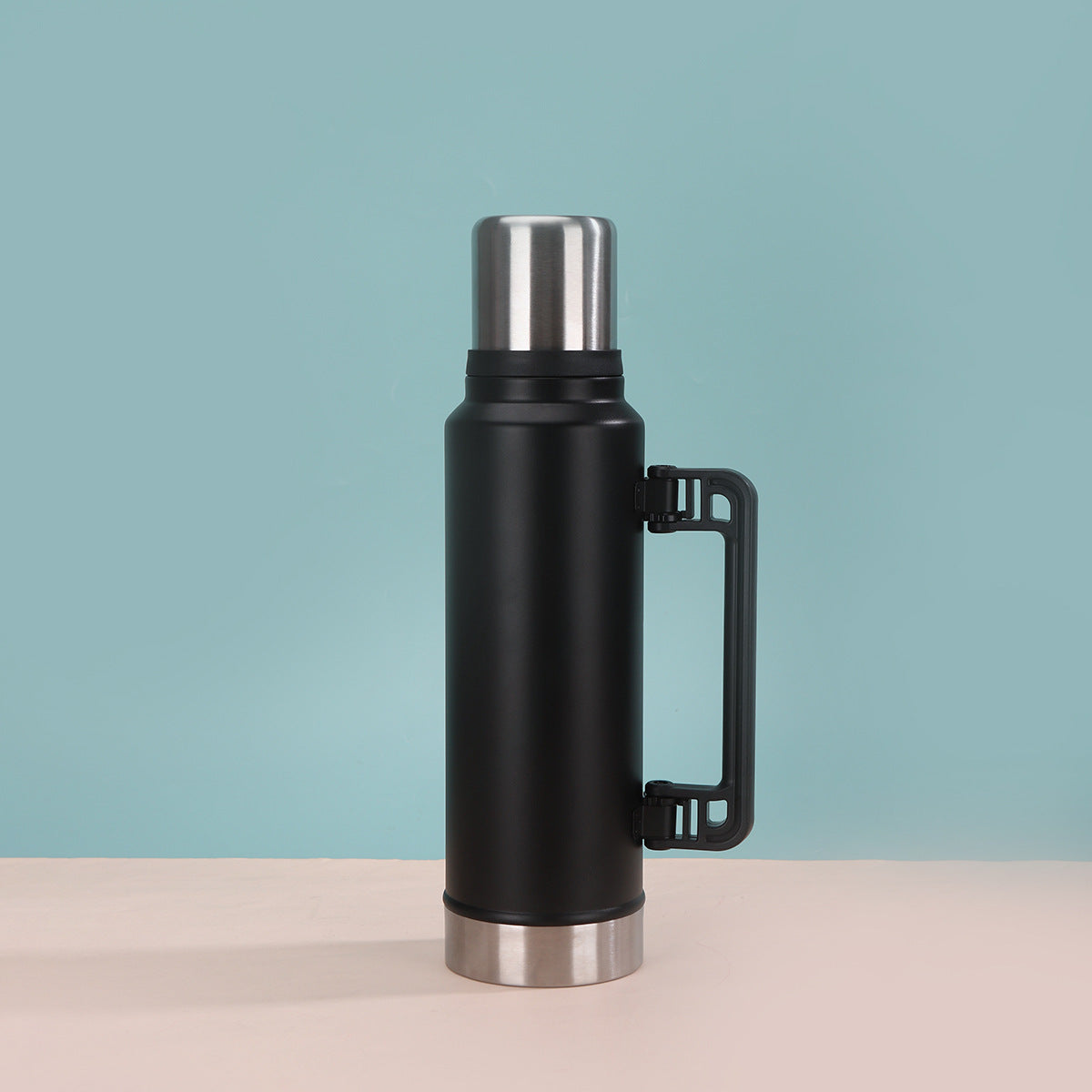 Unisex Isolier-Trinkflasche mit Handgriff Karnz