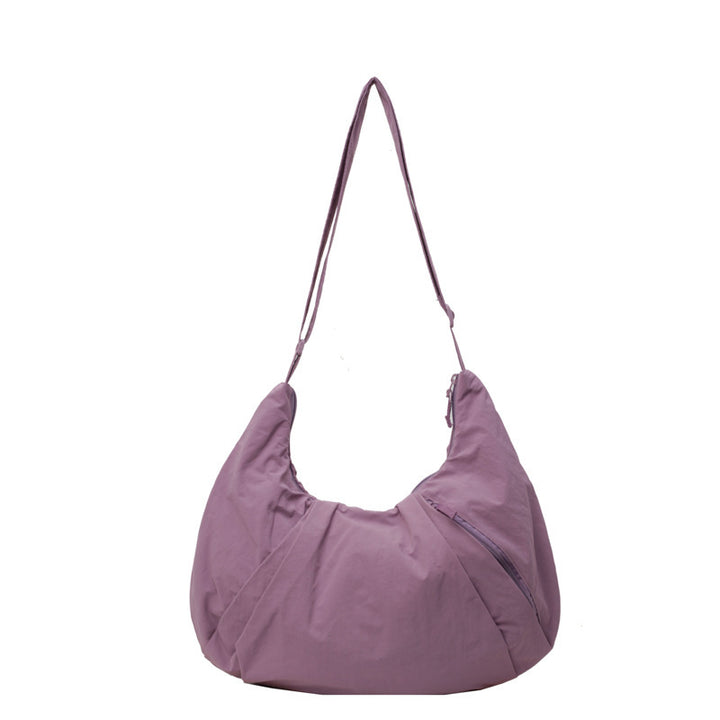 Weiche Stoff Freizeit Schultertasche
