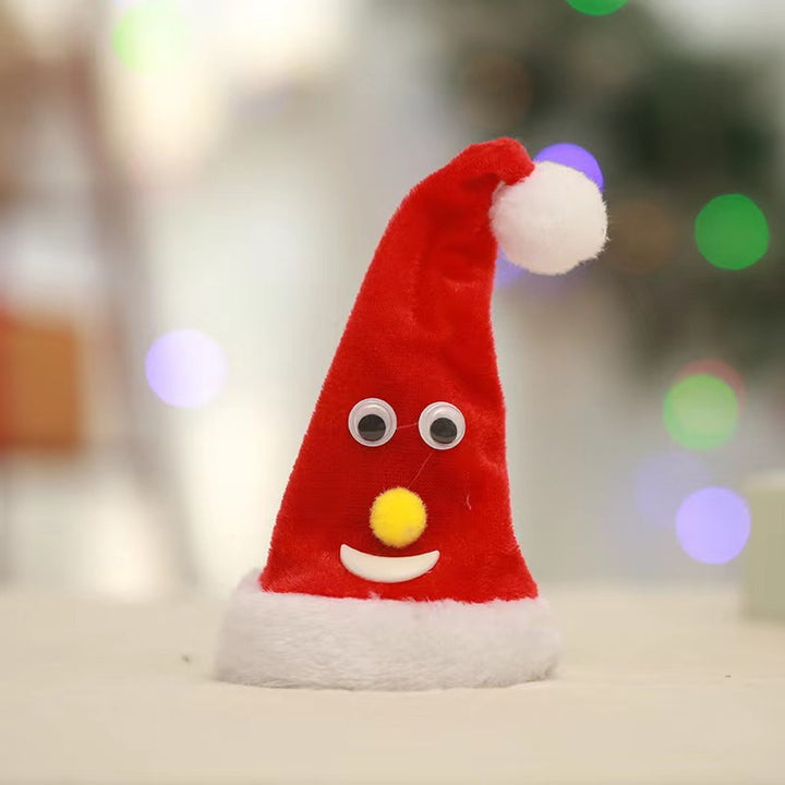 Dekorativer Weihnachtsmann mit Glöckchen Karnz