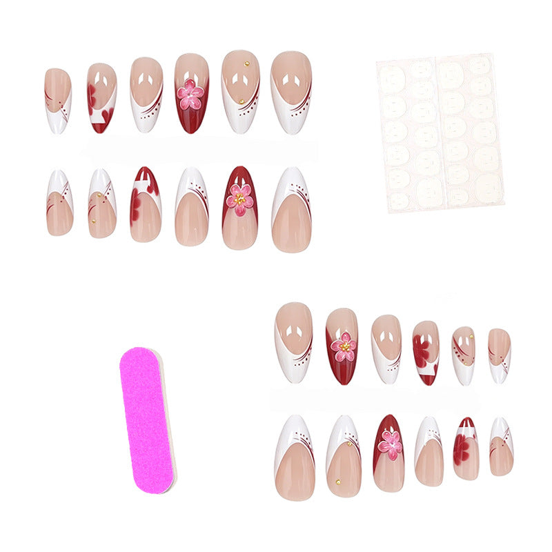 Künstlerische Stiletto-Nagelverlängerungen Karnz