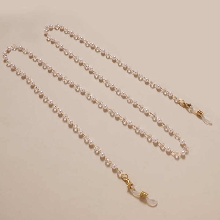 Chic Perlen Brillen Kette Karnz