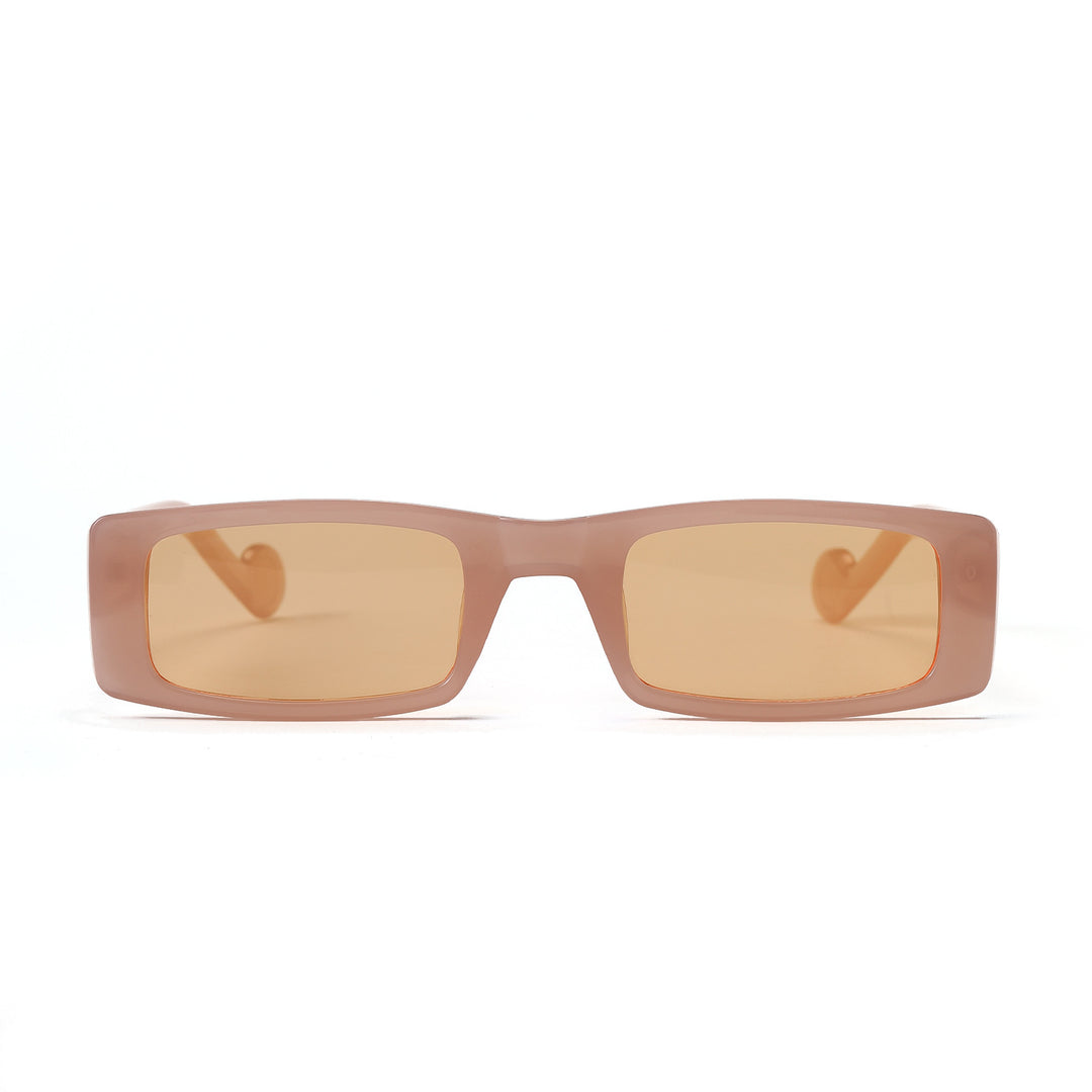 Damen modische rechteckige Sonnenbrille im innovativen Design Karnz
