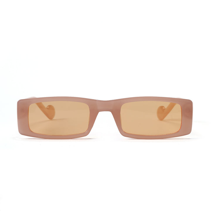 Damen modische rechteckige Sonnenbrille im innovativen Design Karnz