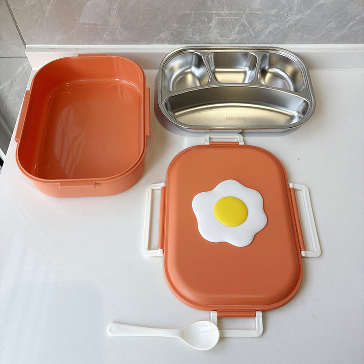 Kreative eiförmige Lunchbox