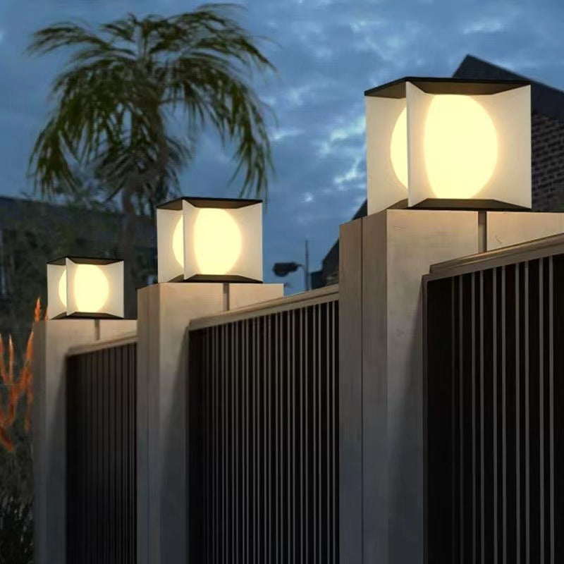 Moderne LED Landschaftsbeleuchtung
