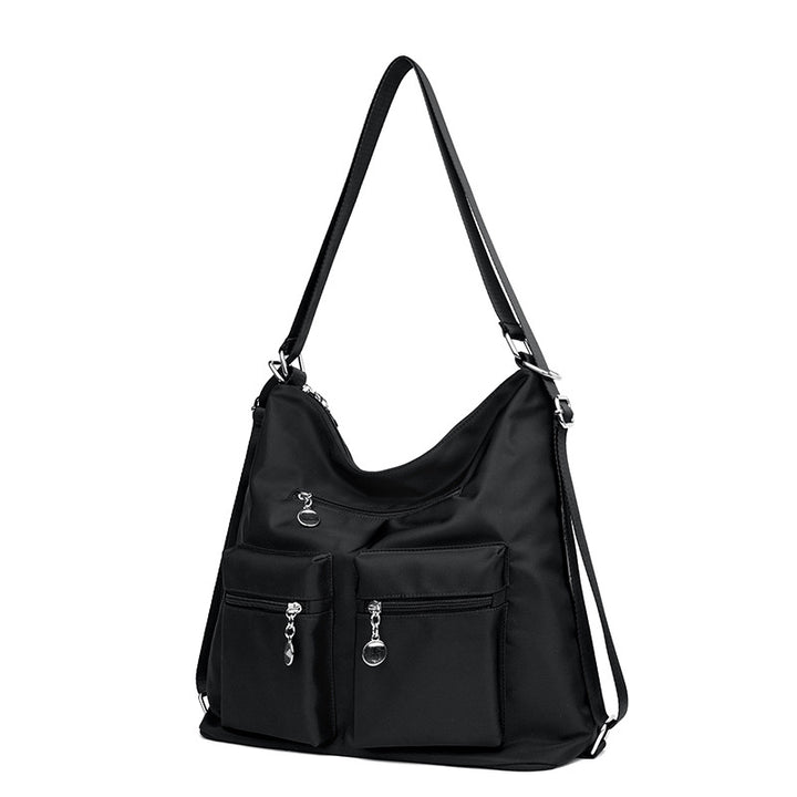 Geräumige Mehrfachtaschen-Schultertasche Karnz