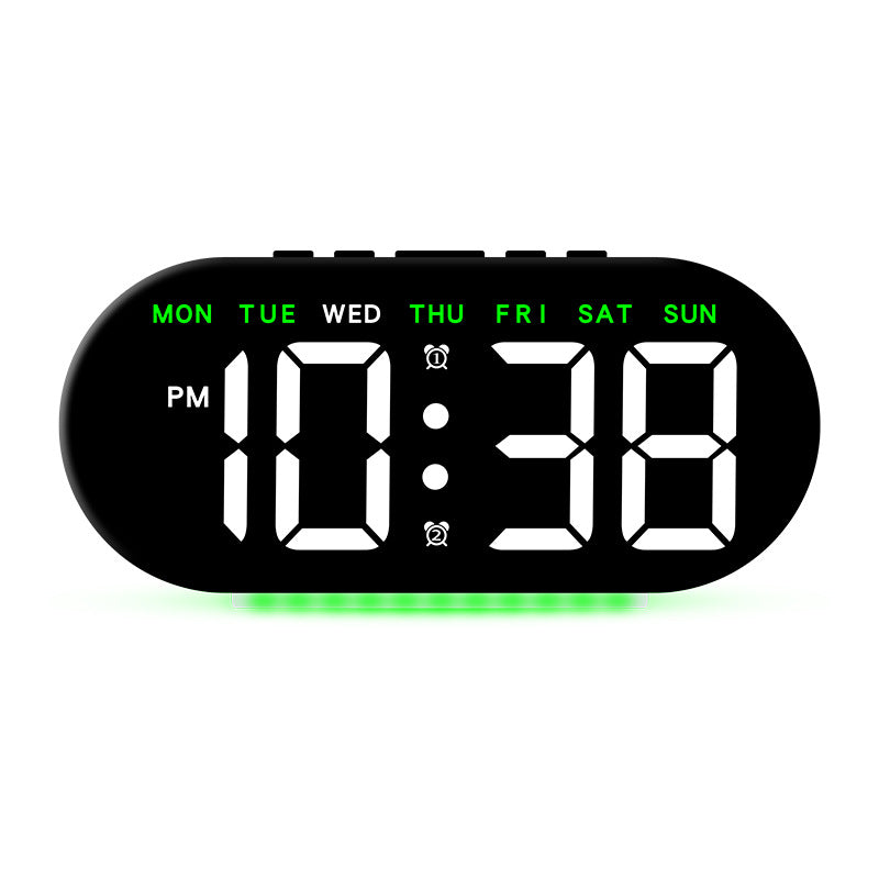 Digitaler Wecker mit Großem Led-Display und Multifunktionaler Anzeige Karnz