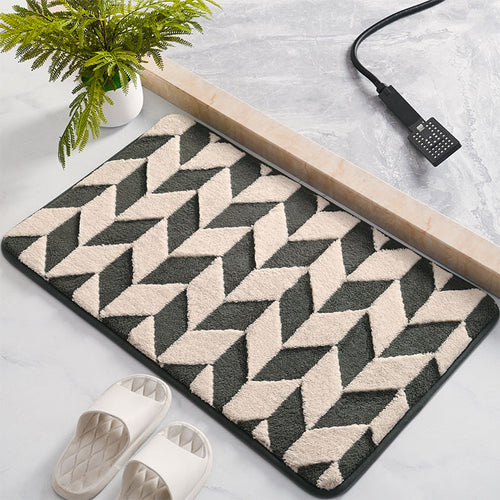 Geometrisches Muster Badmatte