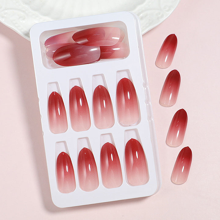 Ombre Gradient Press-On Nagelset Karnz