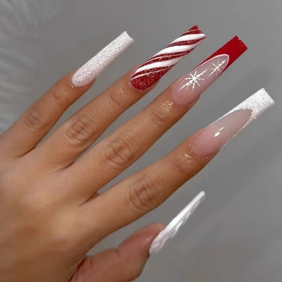 Festliche Acryl-Nagelkunstverlängerungen Karnz