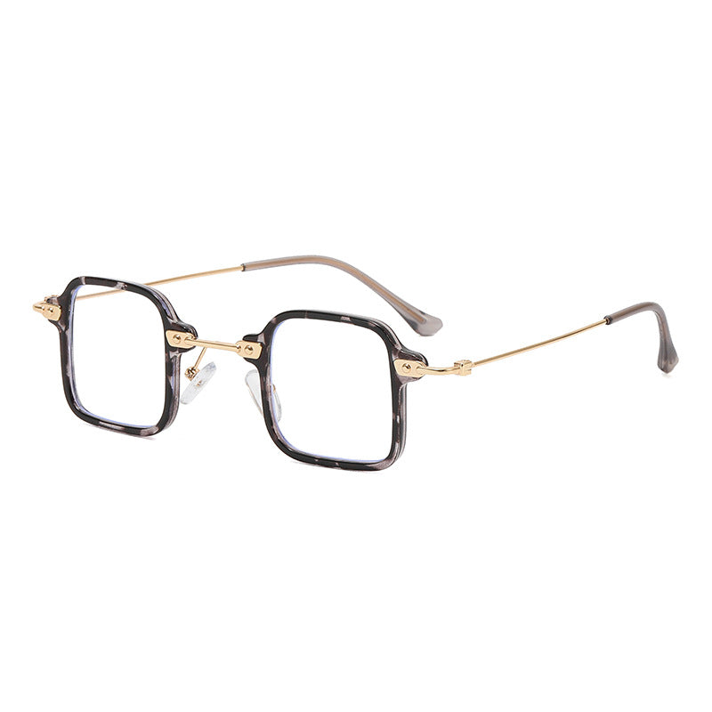 Damen quadratische Fashion-Sonnenbrille mit stylishem Metallrahmen Karnz
