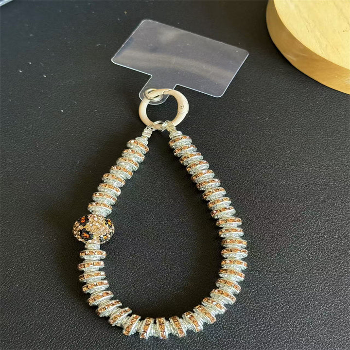 Stylischer Perlen-Schlüsselanhänger Halter Karnz